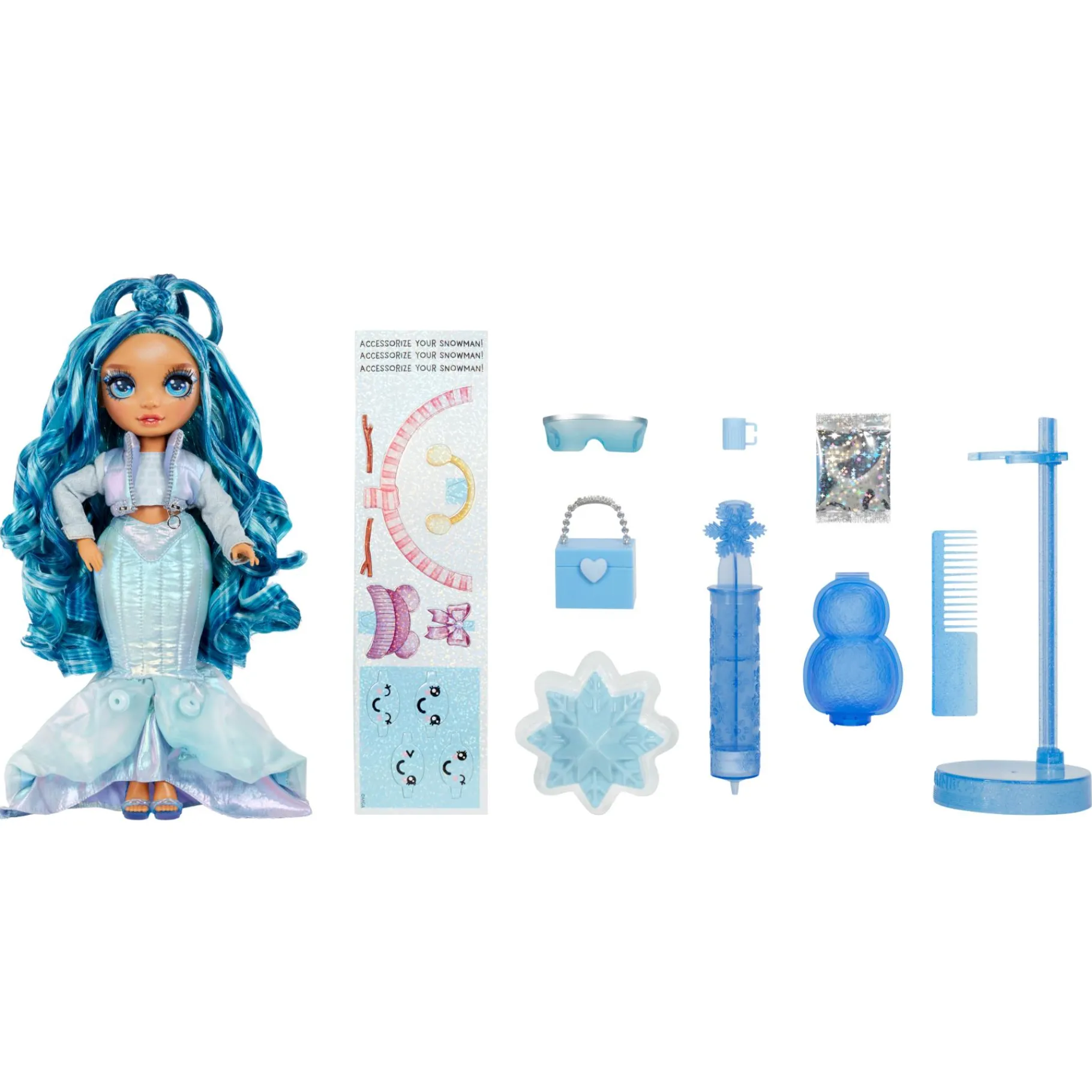 Meisjes|Tienerpoppen> Rainbow H. Winter Wonderland Doll Blue