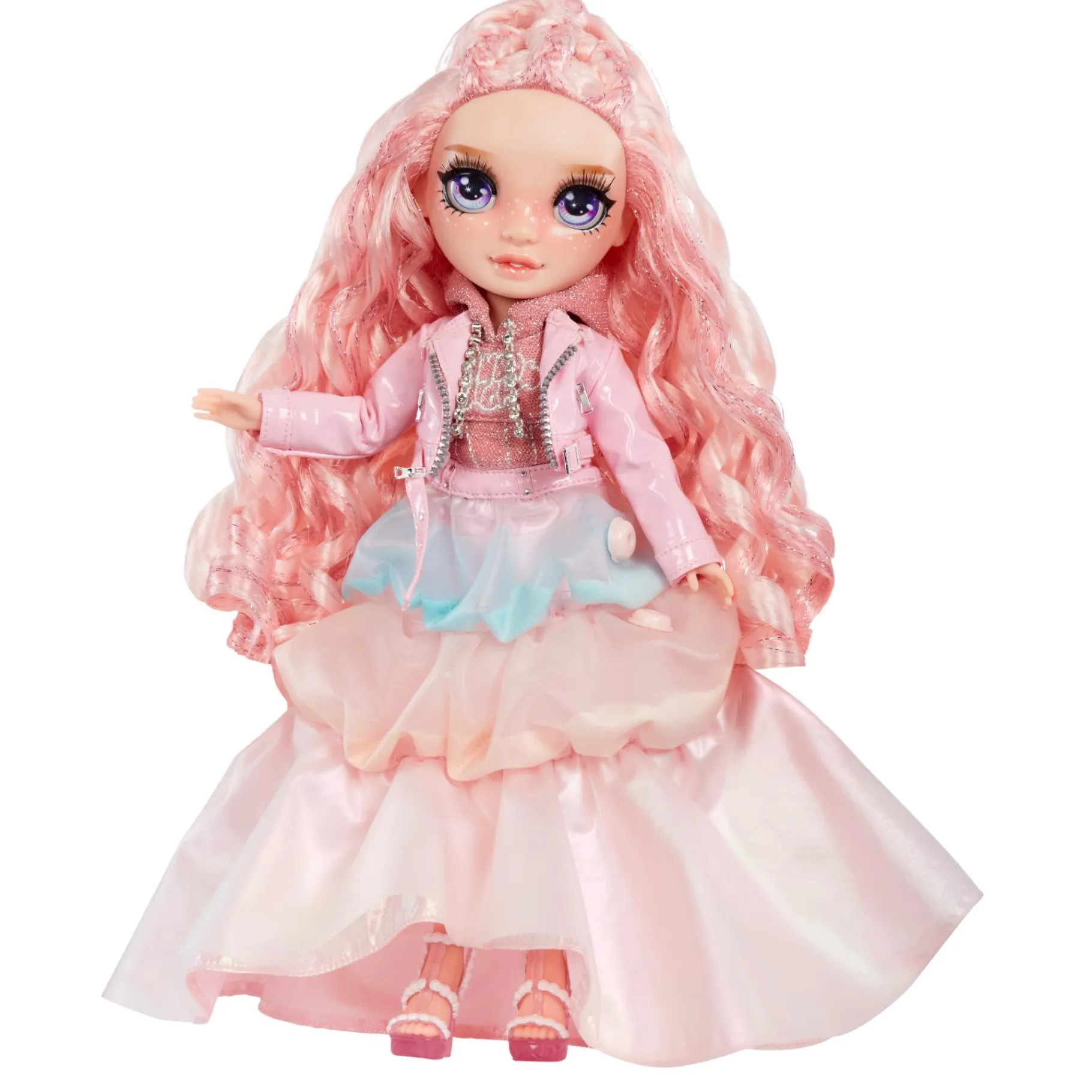 Tienerpoppen|Meisjes> Rainbow H. Winter Wonderland Doll Pink