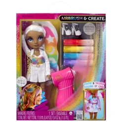 Tienerpoppen|Meisjes> Rainbow High Air Brush & Create Fashion Doll Grey  Eyes