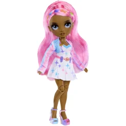 Tienerpoppen|Meisjes> Rainbow High Air Brush & Create Fashion Doll Grey  Eyes