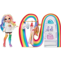 Meisjes|Tienerpoppen> Rainbow High Amayas Rainbow Closet Playset