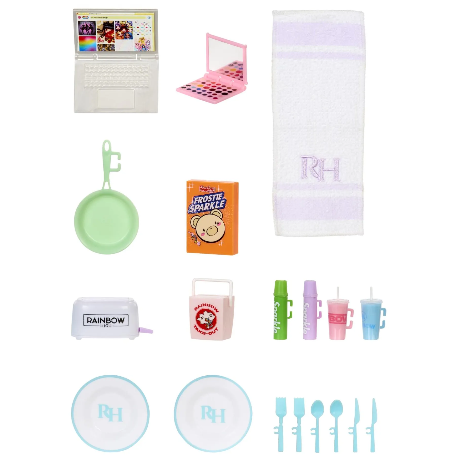 Tienerpoppen|Meisjes> Rainbow High Color & Play House