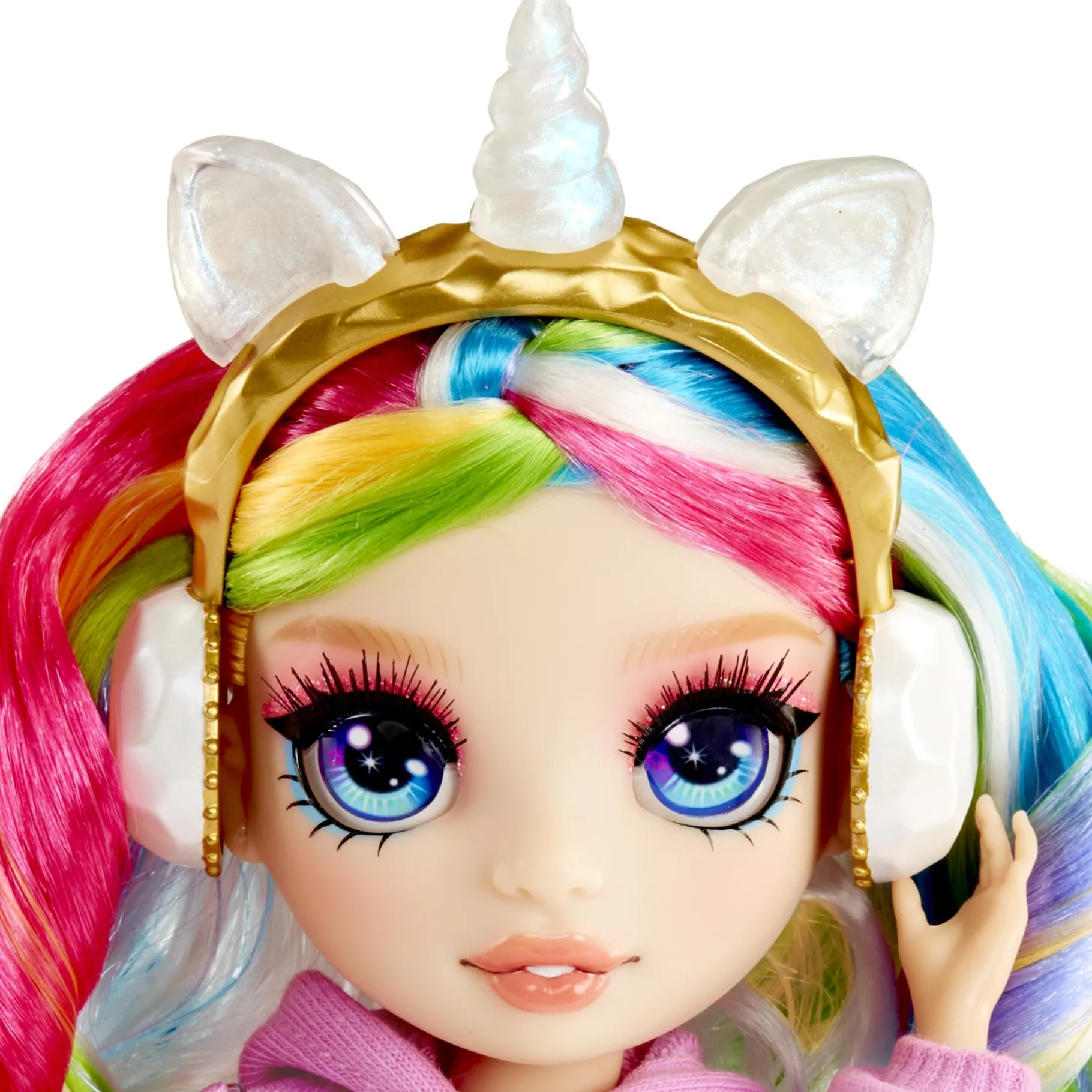 Meisjes|Tienerpoppen>Mga Rainbow High Crystal Fashion Doll Amaya