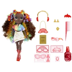 Tienerpoppen|Meisjes></noscript> Rainbow High Crystal Fashion Doll Rainbow