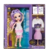 Tienerpoppen|Meisjes>Mga Rainbow High Fantastic Fashion Modepop - Violet  Willow - Paars