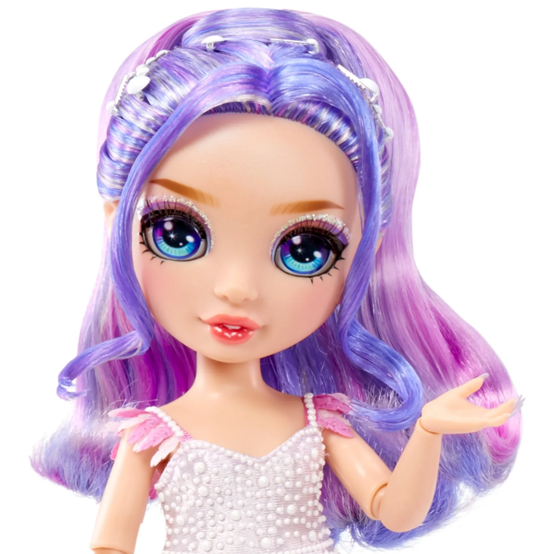 Tienerpoppen|Meisjes>Mga Rainbow High Fantastic Fashion Modepop - Violet Willow - Paars