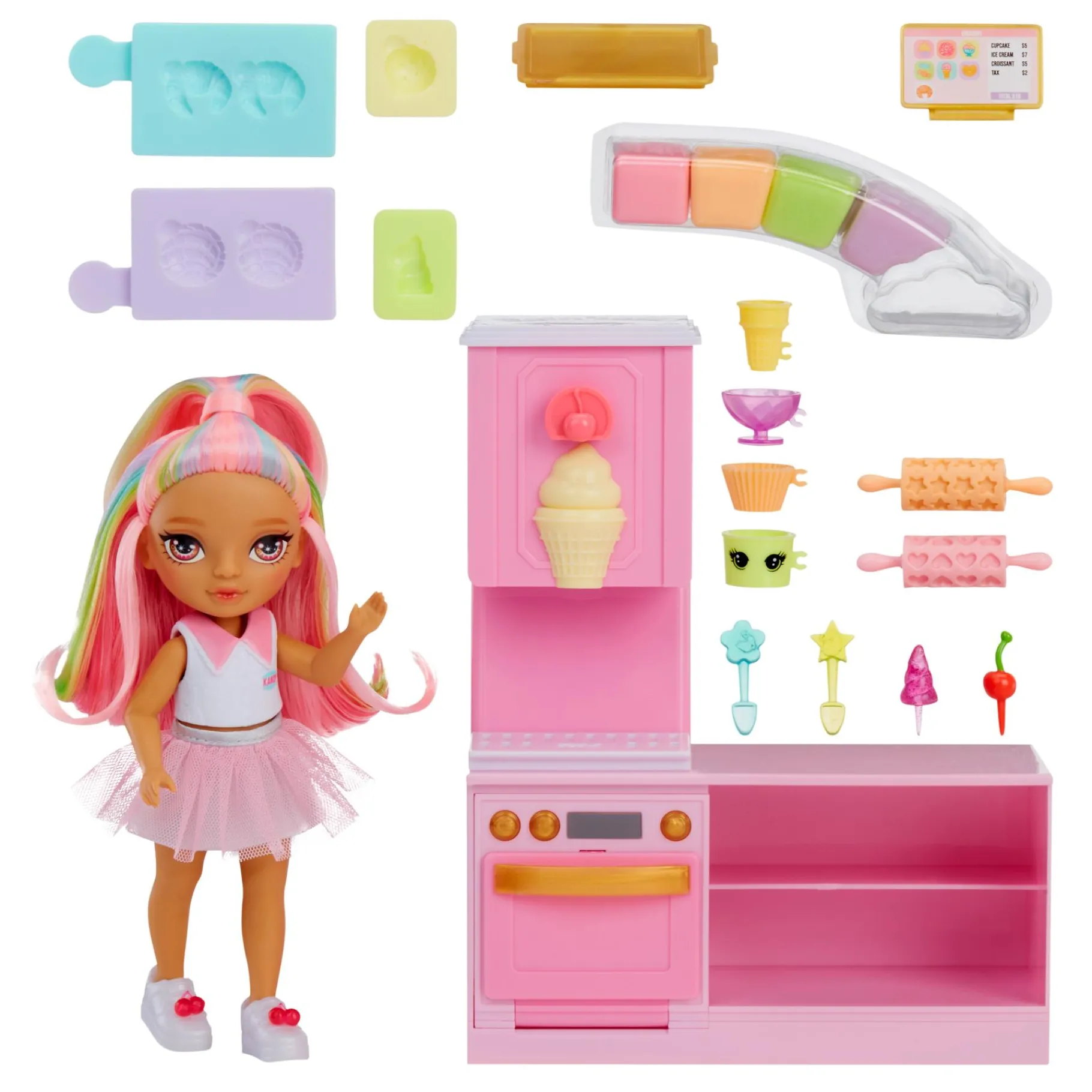 Meisjes|Tienerpoppen>Mga Rainbow High Little Compact Playset Shop