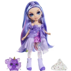 Meisjes|Tienerpoppen> Rainbow High Rainbow Shimmers With Slime Fashion Doll Violet (Purple)