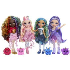 Meisjes|Tienerpoppen></noscript> Rainbow High Rainbow Shimmers With Slime Fashion Doll Violet (Purple)