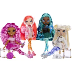 Tienerpoppen|Meisjes></noscript> Rainbow High Sparkle & Shine Doll Pink