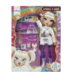 Tienerpoppen|Meisjes> Rainbow High Sparkle & Shine Doll White