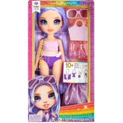 Tienerpoppen|Meisjes>Mga Rainbow High Swim & Style Modepop Violet (Paars)