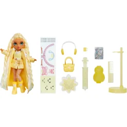Meisjes|Tienerpoppen></noscript> Rainbow High Winter Wonderland Doll- Yellow