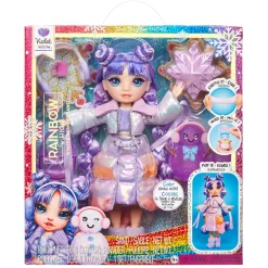Meisjes|Tienerpoppen> Rainbow High Winter Wonderland Doll - Purple