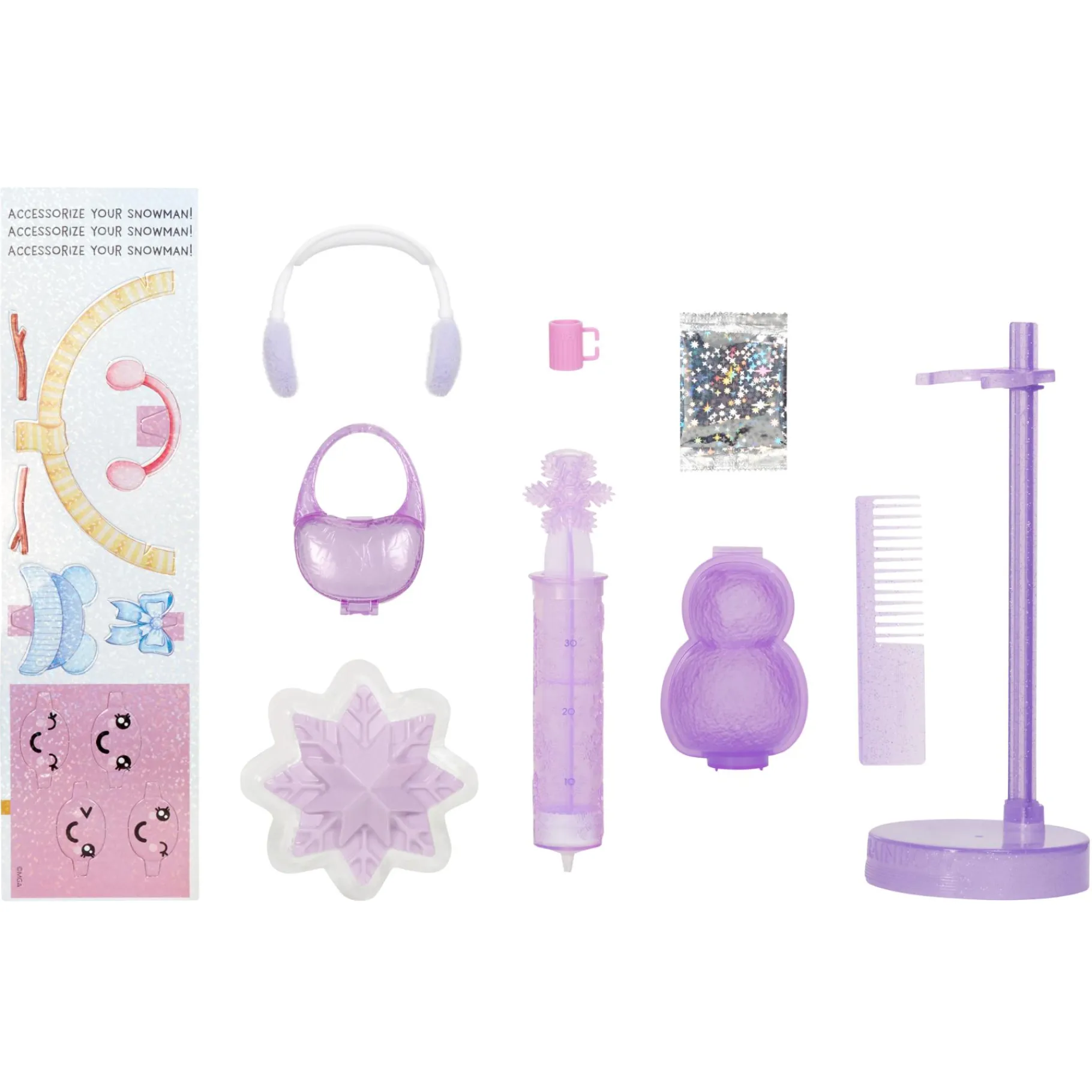 Meisjes|Tienerpoppen> Rainbow High Winter Wonderland Doll - Purple