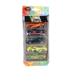 Auto's|Jongens>Rapid Wheels auto die cast color change 5 pack