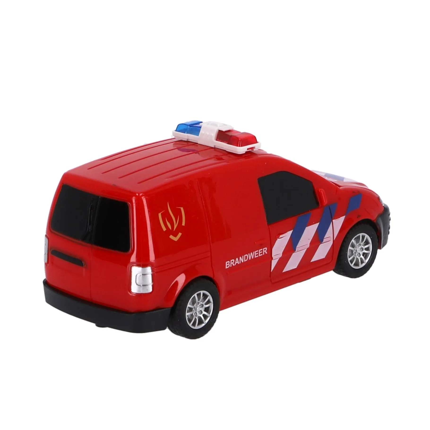 Radiografisch>Rapid Wheels radiografisch bestuurbare brandweer auto met licht