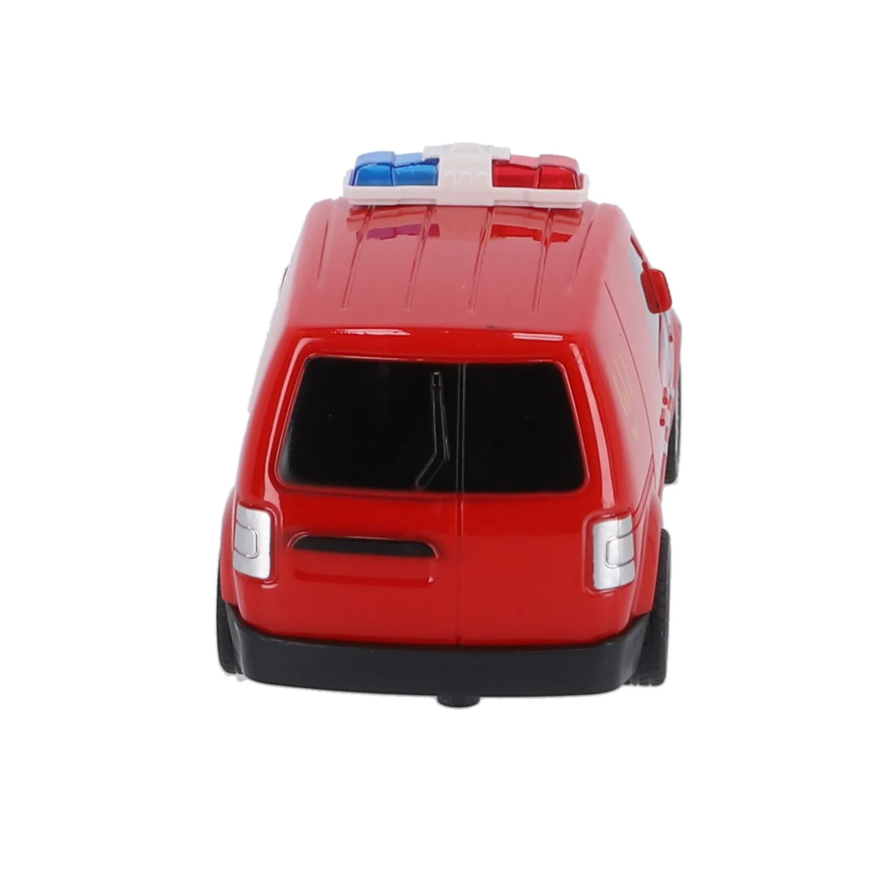 Radiografisch>Rapid Wheels radiografisch bestuurbare brandweer auto met licht