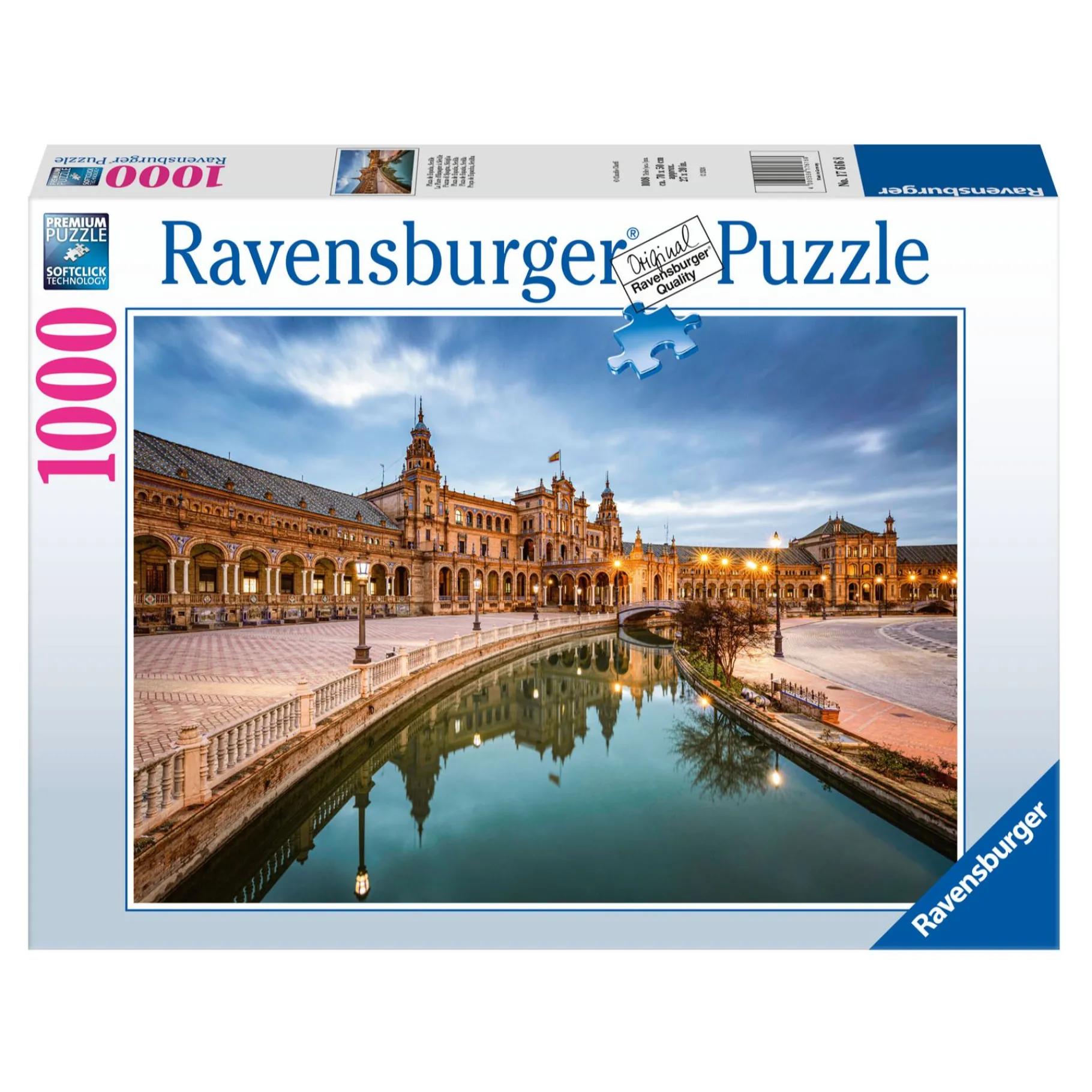 Legpuzzels> Ravensbuger puzzel Sevilla 1000 stukjes