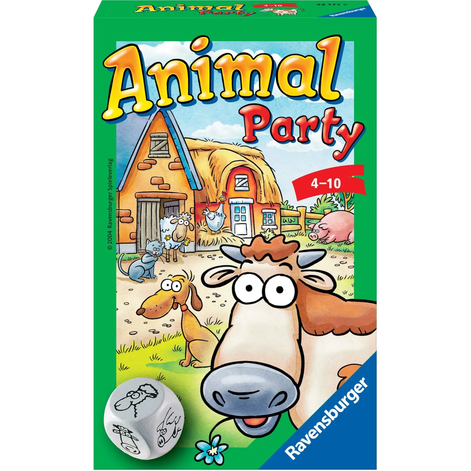Reisspellen>Ravensburger Animal Party Pocket - Reisspel