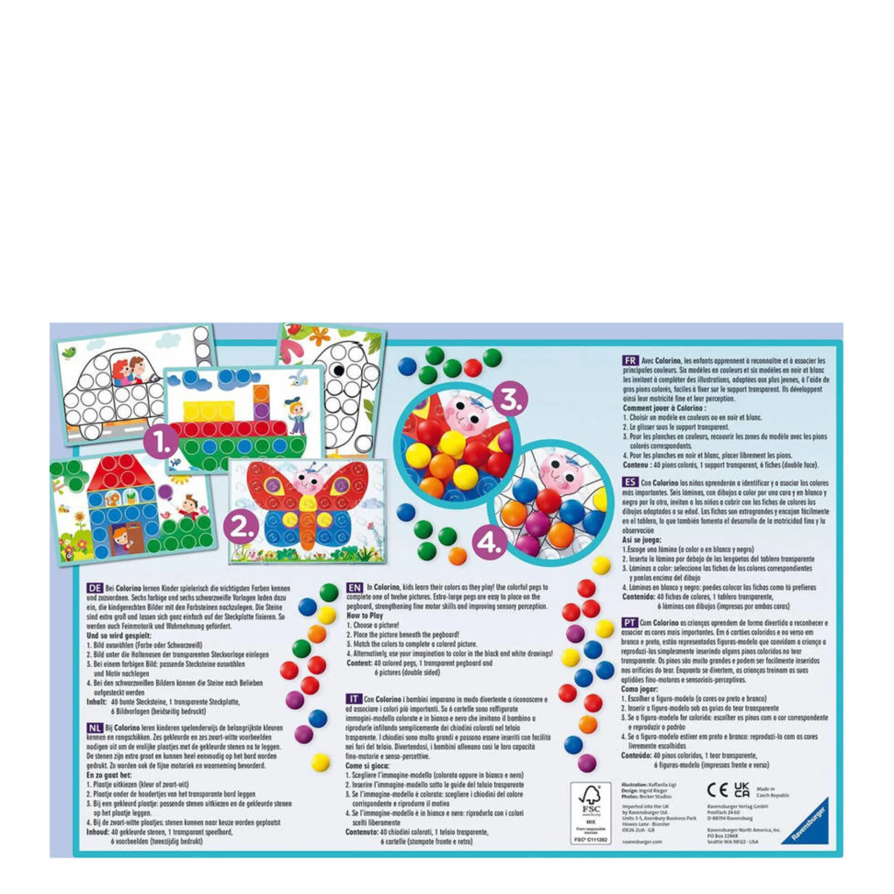 Educatieve Spellen>Ravensburger Colorino - Kinderspel