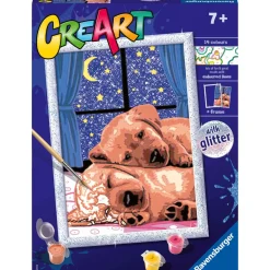 Verven / Schilderen> Ravensburger Creart lekker slapen schilderen op nummer