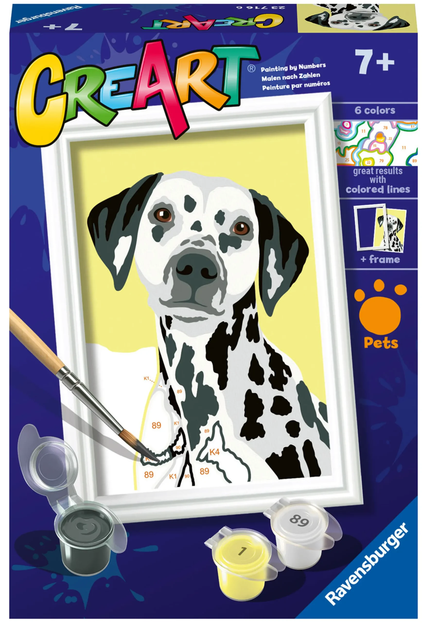 Verven / Schilderen>Ravensburger Creart schilderen op nummer Dalmatiër