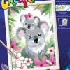 Verven / Schilderen>Ravensburger Creart Schilderen op nummer koala's