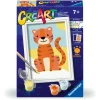 Verven / Schilderen> Ravensburger Creart wilde tijger schilderen op nummer