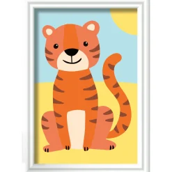 Verven / Schilderen> Ravensburger Creart wilde tijger schilderen op nummer