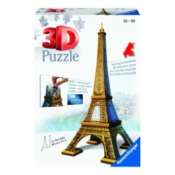 3D Puzzels>Ravensburger 3D Puzzel Eiffeltoren 216 Stukjes