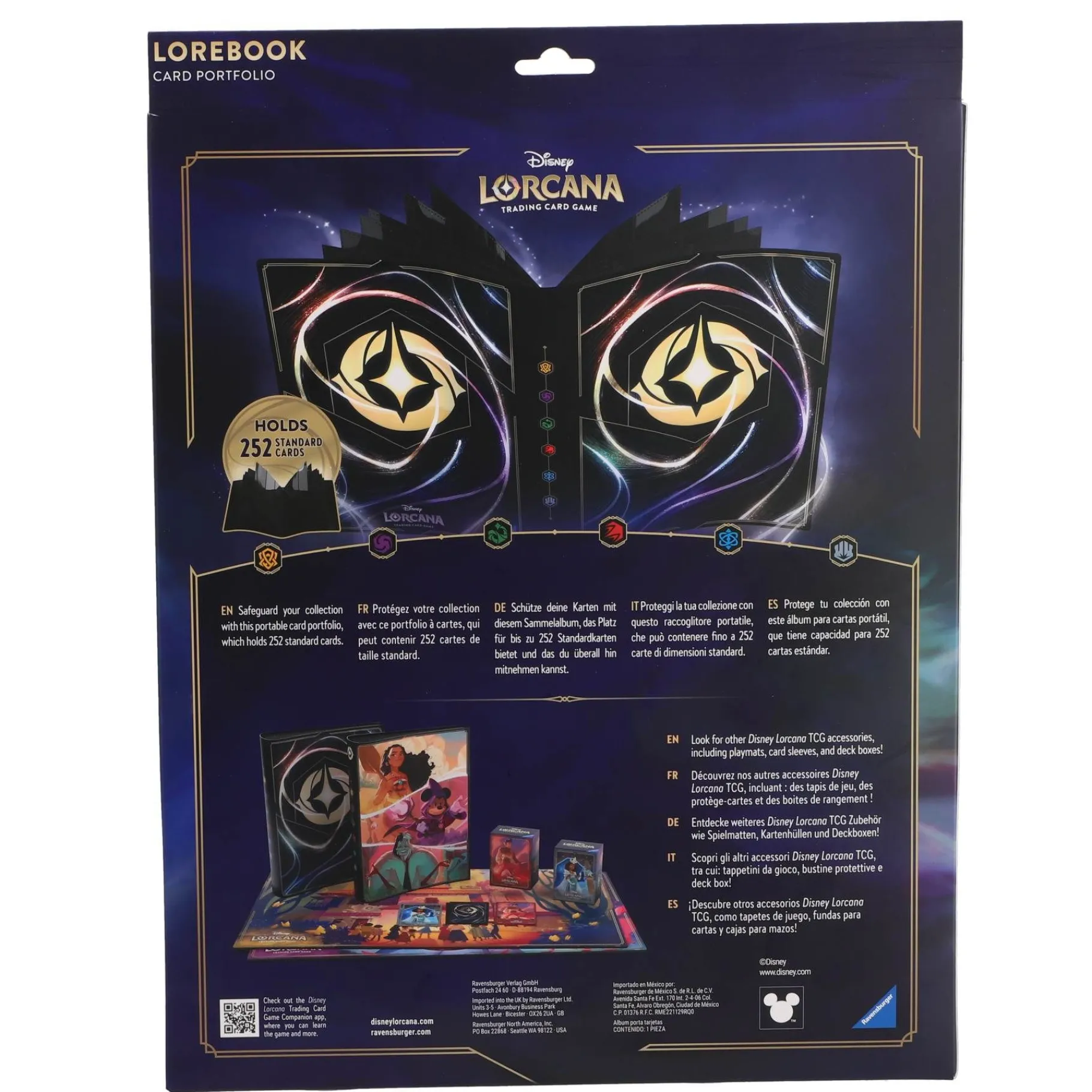 Trading Cards>Disney Ravensburger Lorcana portfolio B wave 5