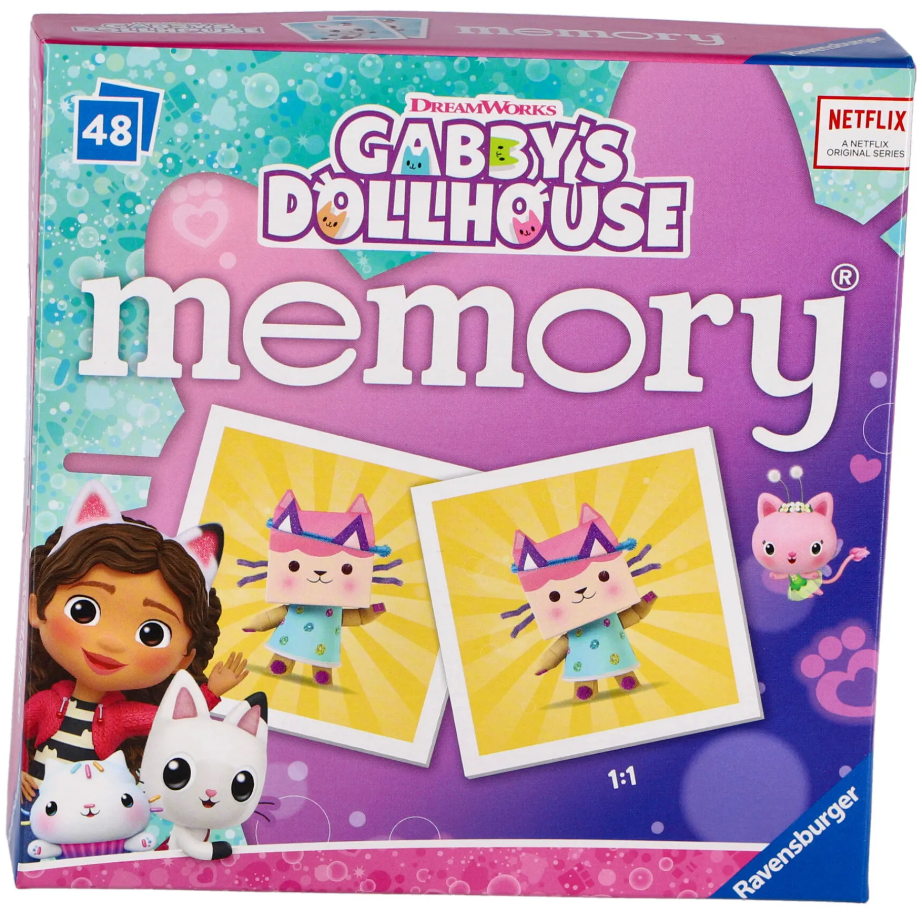 Memory>Ravensburger Gabby's Dollhouse memory - Kinderspel