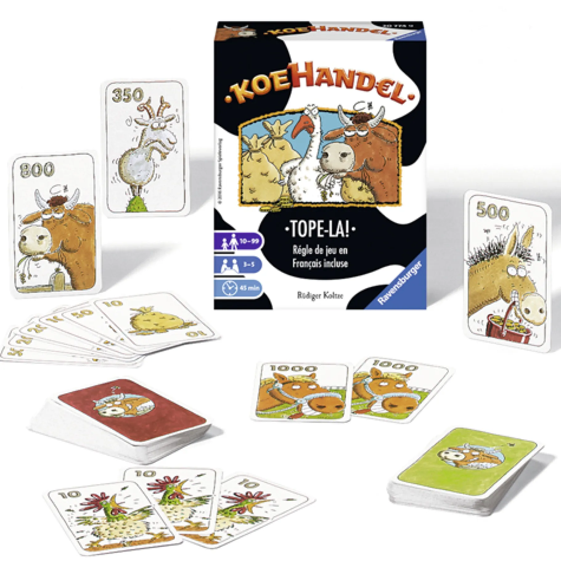 Kaartspellen>Ravensburger Koehandel - Kaartspel