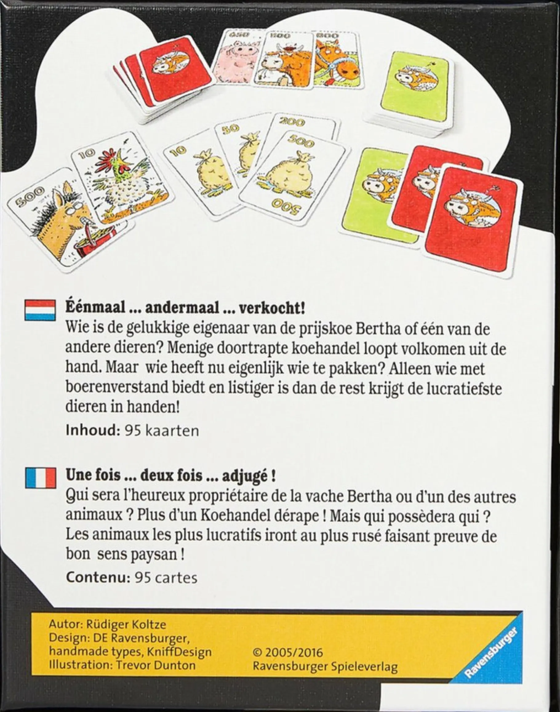 Kaartspellen>Ravensburger Koehandel - Kaartspel