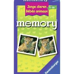 Memory>Ravensburger Memory Jonge Dieren Pocket