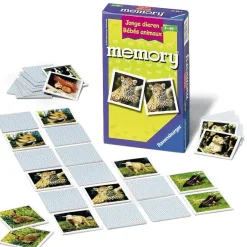 Memory>Ravensburger Memory Jonge Dieren Pocket