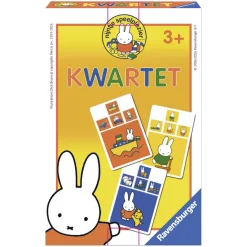 Kwartet>Nijntje Ravensburger Ontdekt De Wereld Kwartet