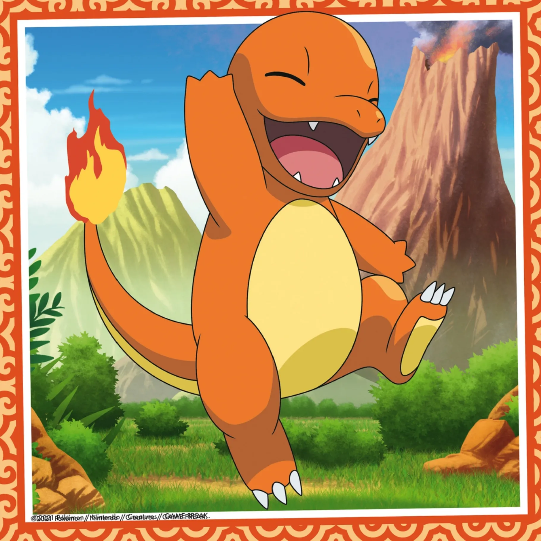 Legpuzzels>Ravensburger Pokémon Puzzel Charmander Squirtle Bulbasaur 3x49 Stukjes