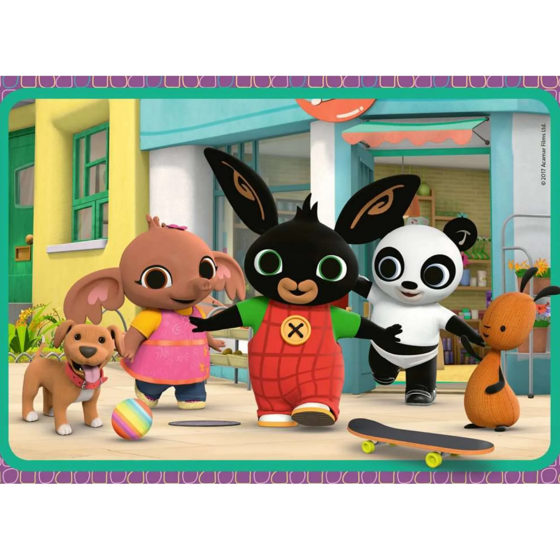 Legpuzzels>Ravensburger puzzel Bing Avontuur 2x12 Stukjes