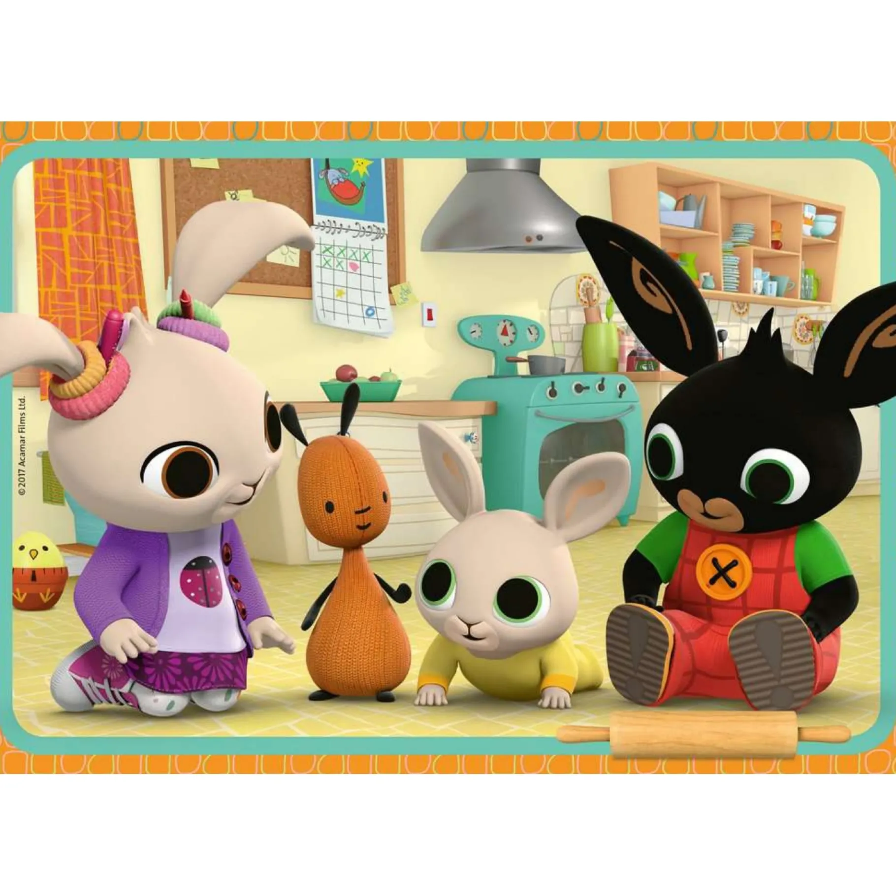 Legpuzzels>Ravensburger puzzel Bing Avontuur 2x12 Stukjes