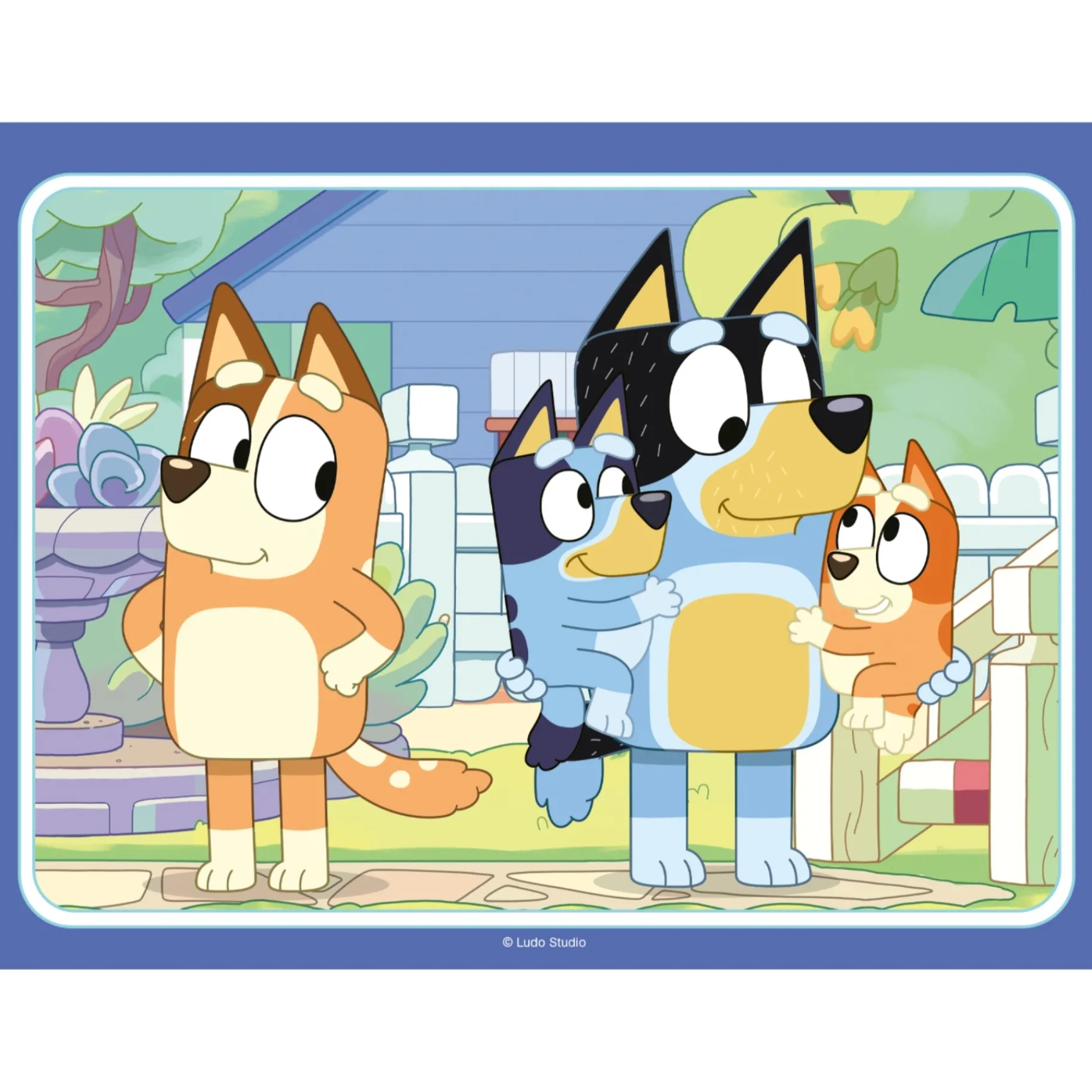 Legpuzzels> Ravensburger puzzel bluey 12-16-20-24 stukjes