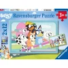 Legpuzzels>Ravensburger puzzel Bluey 2x 12 stukjes