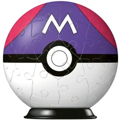 3D Puzzels>Ravensburger puzzel 3D bal Pokémon master ball