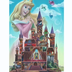 Legpuzzels> Ravensburger puzzel Disney kastelen Aurora 1000 stukjes