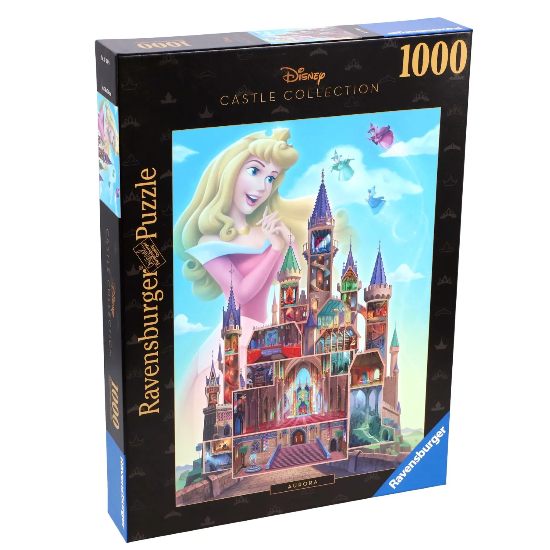 Legpuzzels> Ravensburger puzzel Disney kastelen Aurora 1000 stukjes