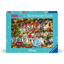 Legpuzzels> Ravensburger Puzzel Disney sneeuwbalparadijs  1000 stukjes