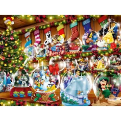 Legpuzzels> Ravensburger Puzzel Disney sneeuwbalparadijs  1000 stukjes