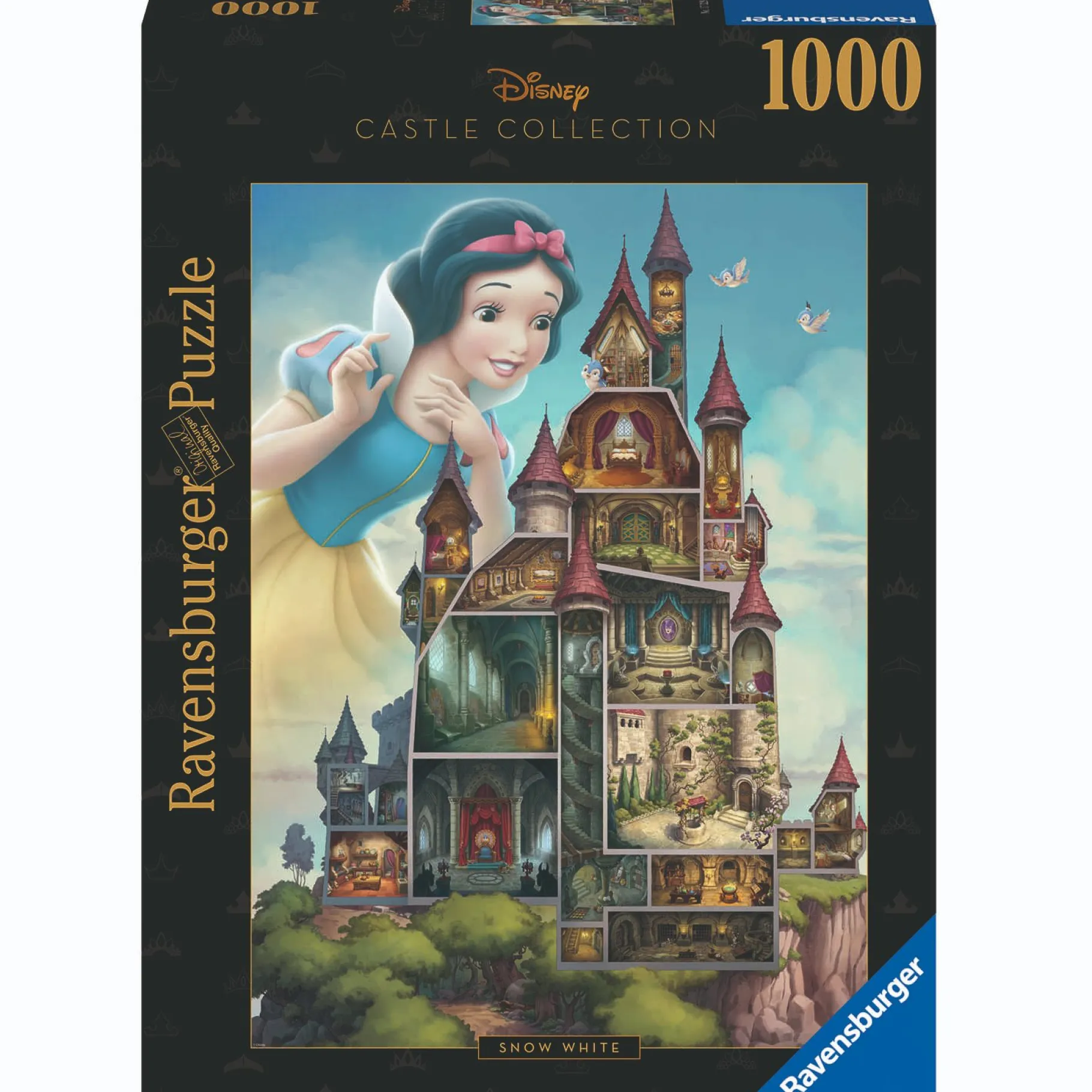 Legpuzzels> Ravensburger puzzel Disney kastelen Sneeuwwitje 1000 stukjes