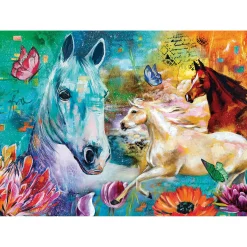 Legpuzzels> Ravensburger puzzel fantasie paarden 300 stukjes extra groot